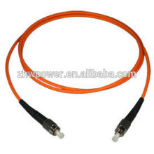 Multi mode , Simplex,3m,ST /PC,PVC, 2mm , outdoor fiber optic patch cord with single mode fiber optic cable